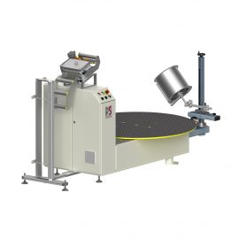 Pallet Decoiler With Strip Puller PD-1411-A