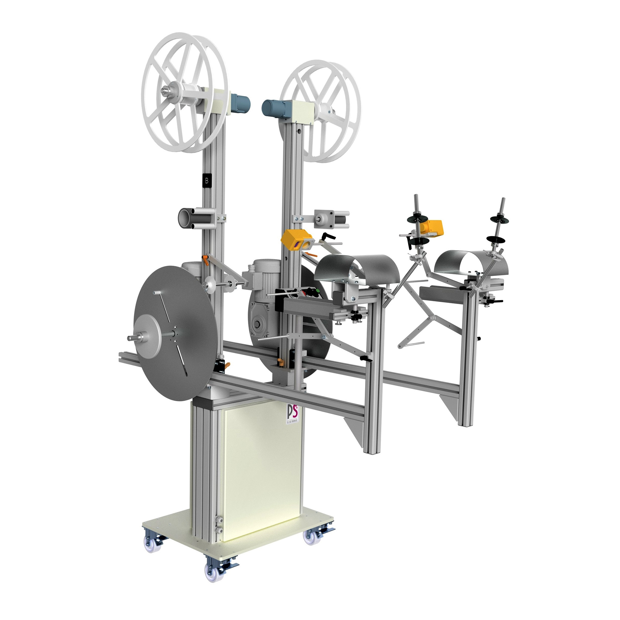 Tiltable Double Reel Decoiler and Winder - Image 2